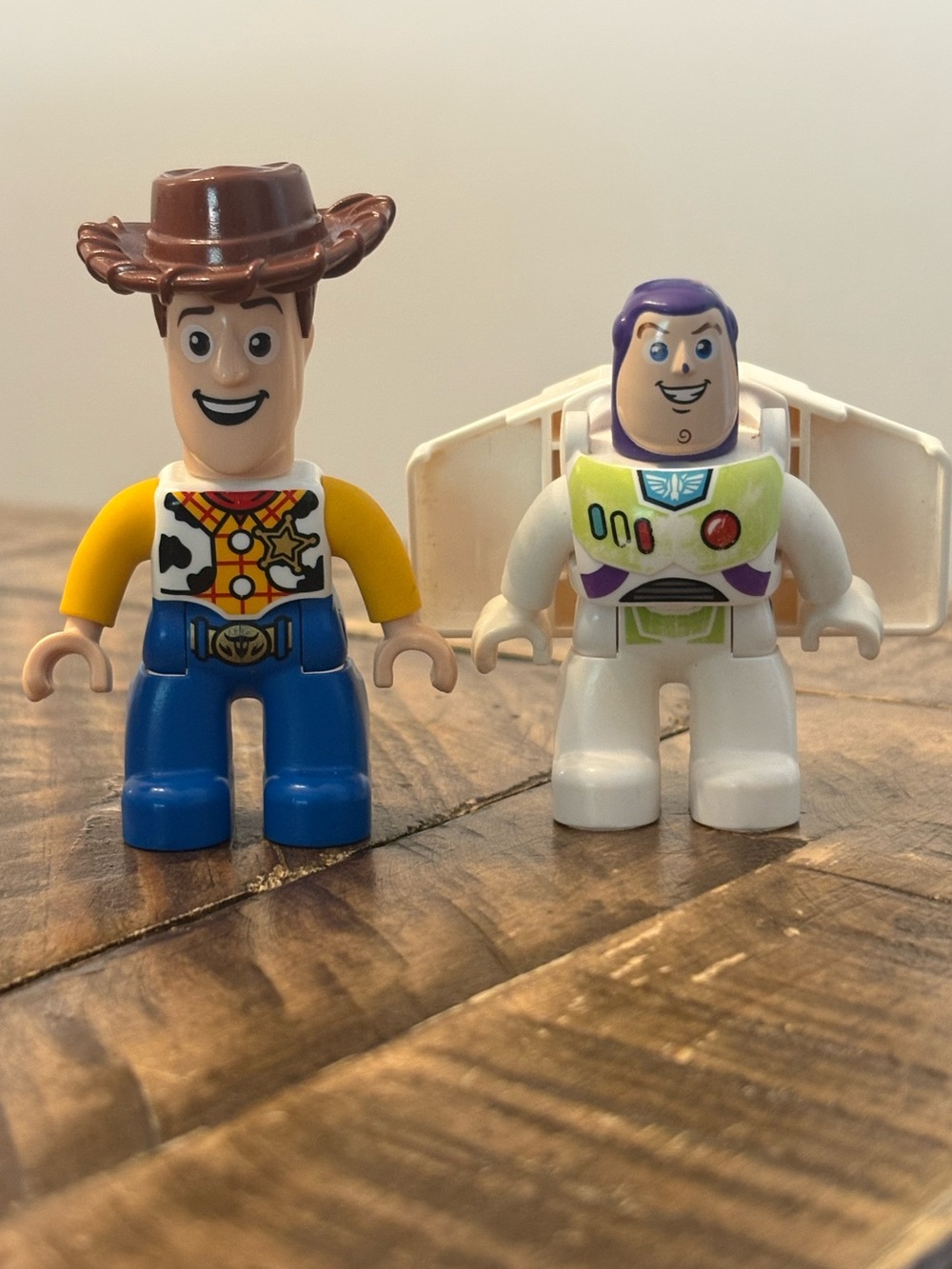 Lego Duplo Toy Story Figures Buzz Lightyear and Woody